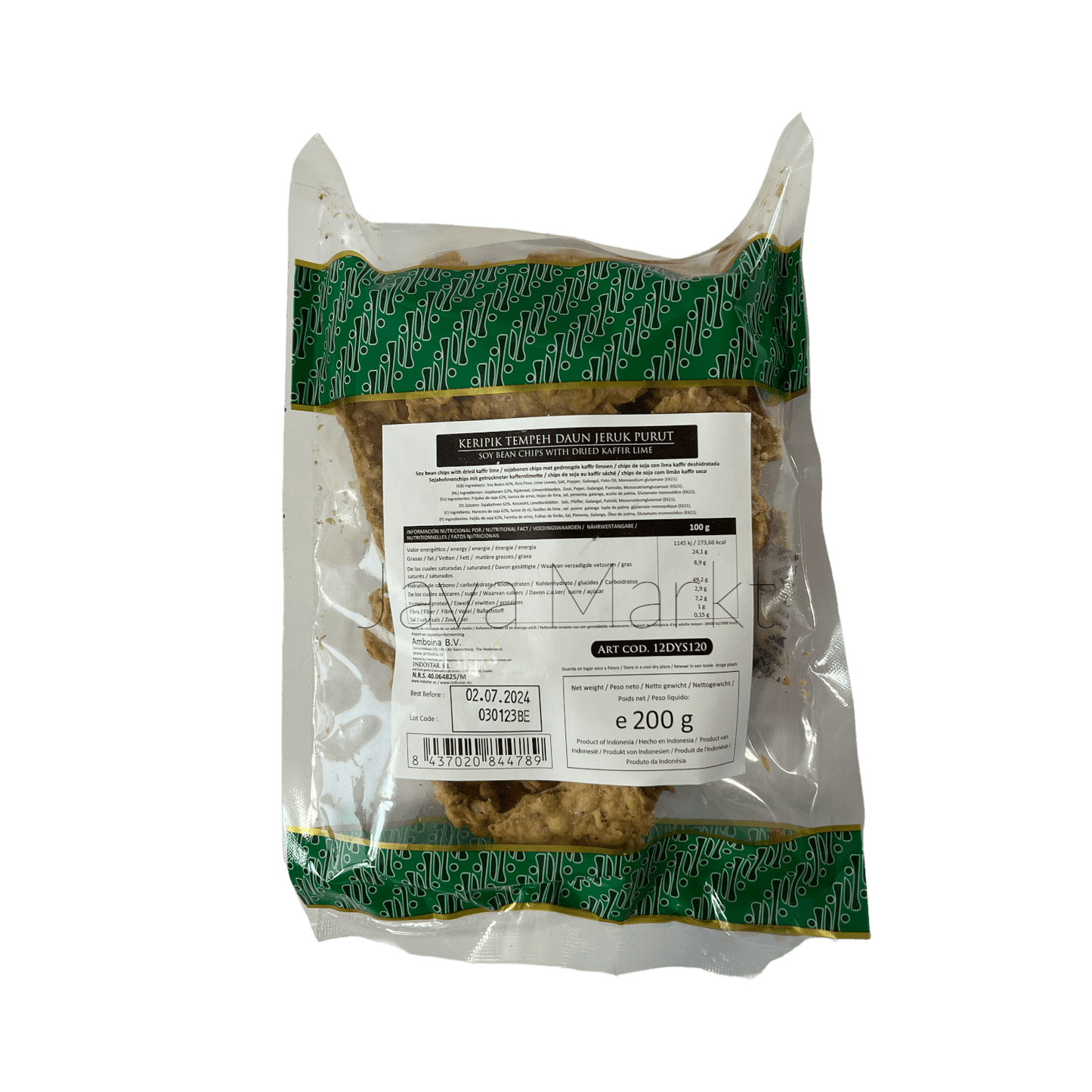 Keripik Tempe Rasa Daun Jeruk Purut - Java Markt