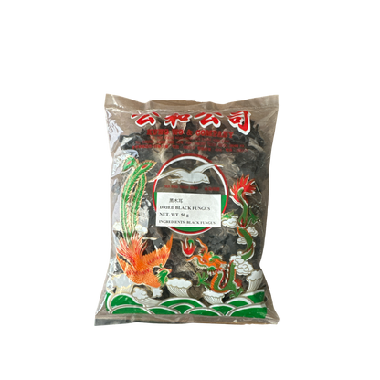 Schwarze Shiitake-Pilze von Vanka Kawat, frische Kochzutaten, in einer transparenten Schale, perfekt für asiatische Gerichte.