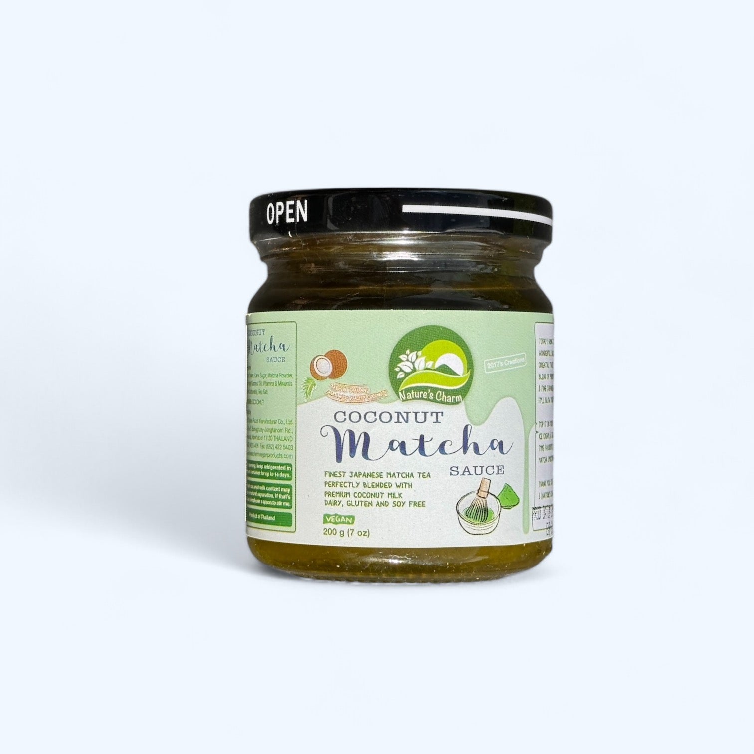 Coconut Matcha Sauce - Nature's Charm - Java Markt
