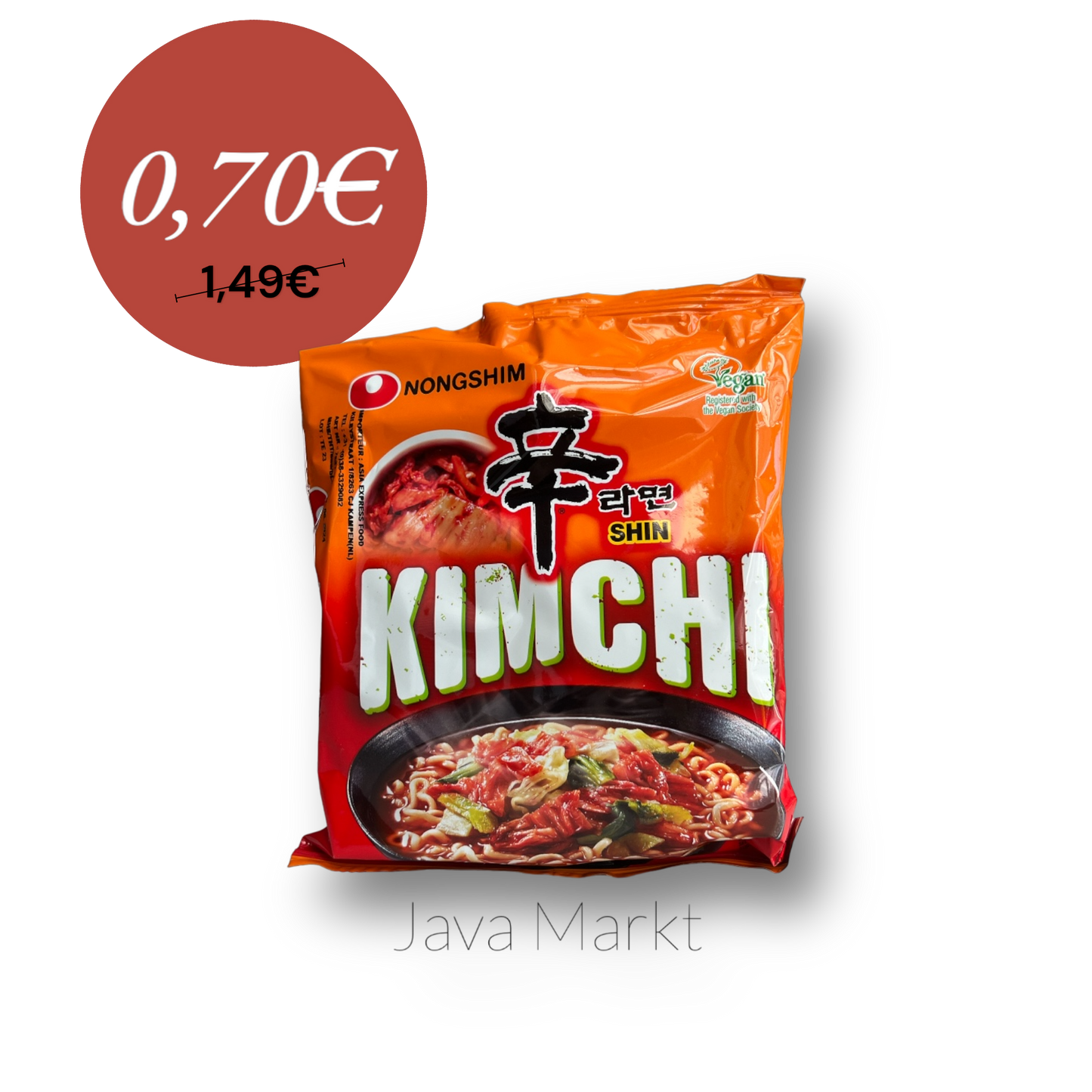 Nong Shim Instant Noodle Kimchi - Java Markt