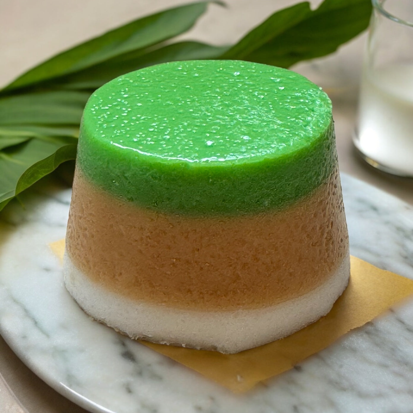 Vanka Kawat Pondan Talam Beras, Reis-Koch- und Backzutat, feines Pulver für traditionelle Desserts, in Packung sichtbar