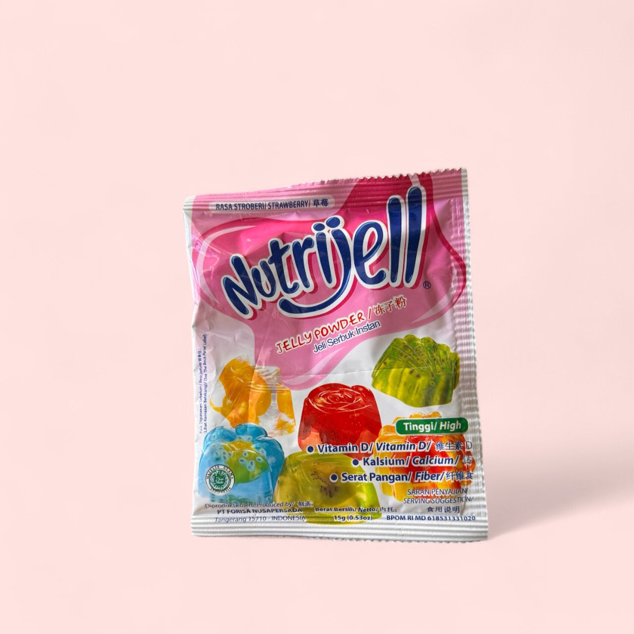 Nutrijell Jelly Powder Rasa Stroberi - Java Markt
