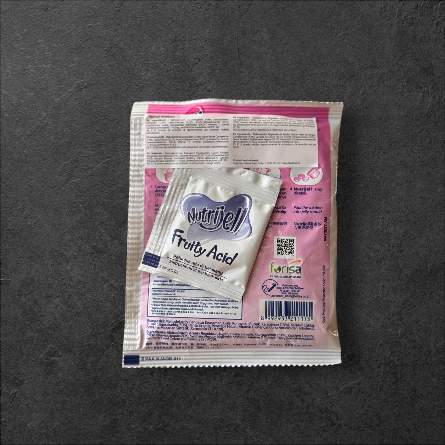 Nutrijell Jelly Powder Rasa Stroberi - Java Markt