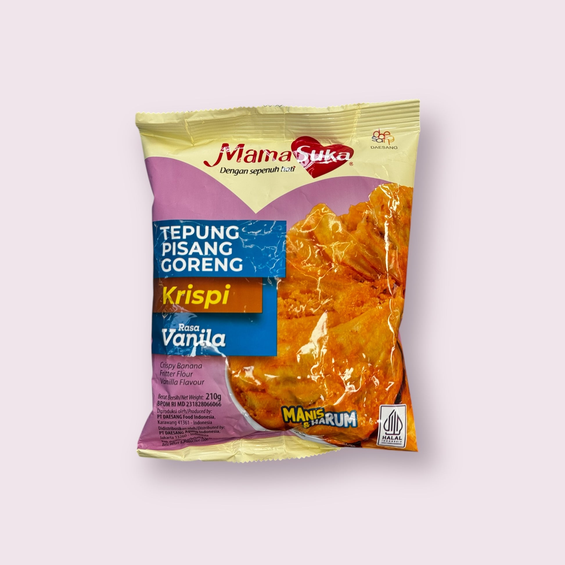 Mamasuka Tepung Pisang Goreng Krispi Rasa Vanilla - Java Markt