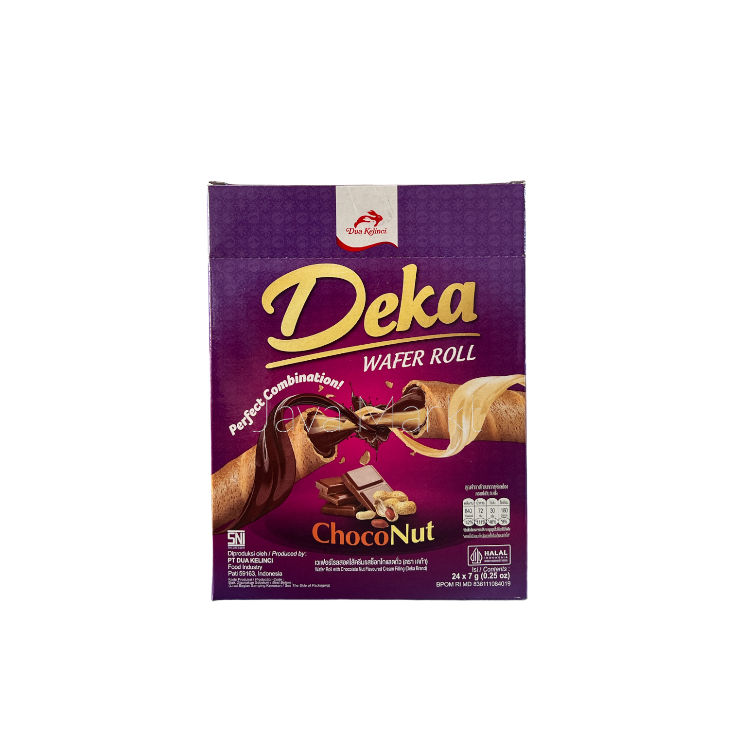 Deka Wafer Roll ChocoNut - Java Markt