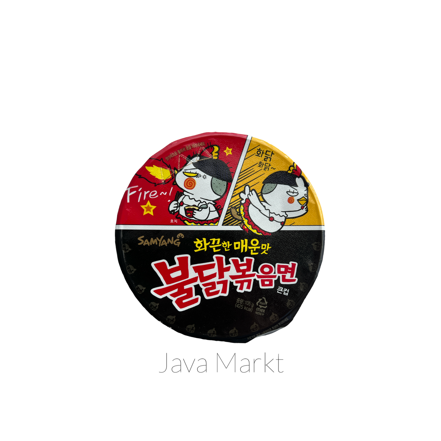 Samyang Instant Noodle Big Bowl Hot Chicken - Java Markt