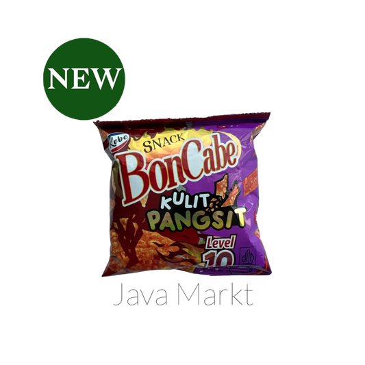 Vanka Kawat Snack Boncabe Kulit Pangsit Level 10, knusprige Pangsit-Hütten für Vorspeisen und Snacks, goldbraun gebacken