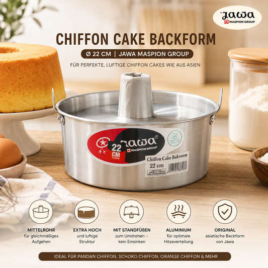 Jawa Cetakan Chiffon Cake 22 cm