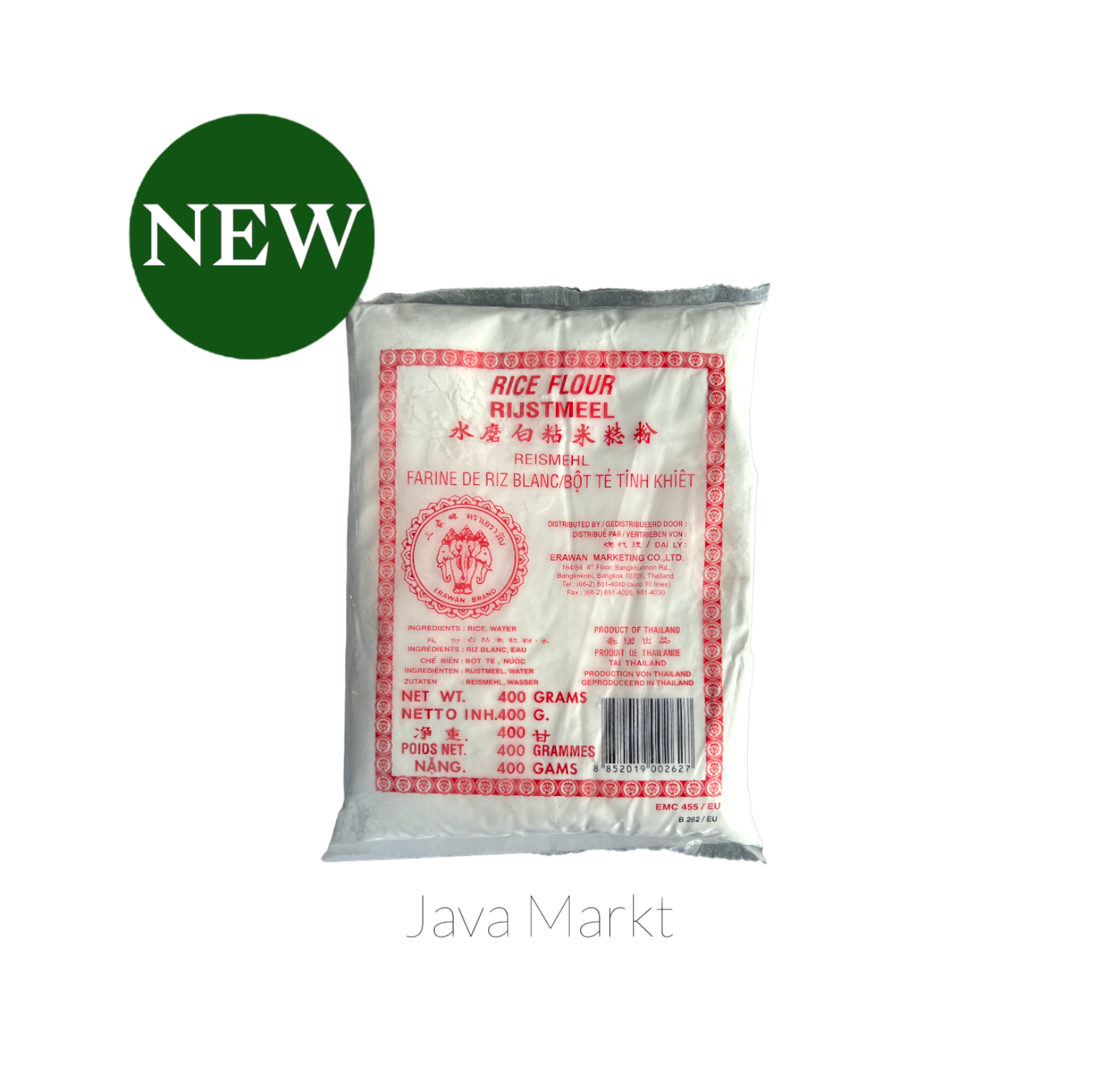 Reis- oder Mehlprodukt von Erawan, Koch- und Backzutaten, in einer Verpackung, für asiatische Gerichte, von Oriental Merchant