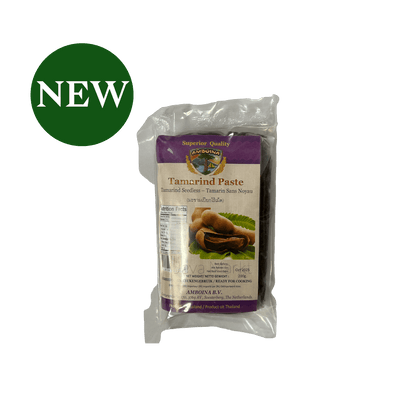 Amboina B.V Asam Paste ohne Kerne, Koch- und Backzutat, cremige Paste in Dose für Koch- und Backrezepte