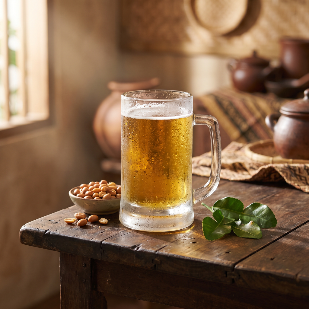 Serviervorschlag: Kühles Bier
