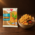 Mamasuka Tepung Tempe Goreng Krispi 70 g – Packung mit Tempeh und Dip