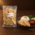Rengginang Teri Lorjuk 200 g – Packung mit Reisgericht und Crackern