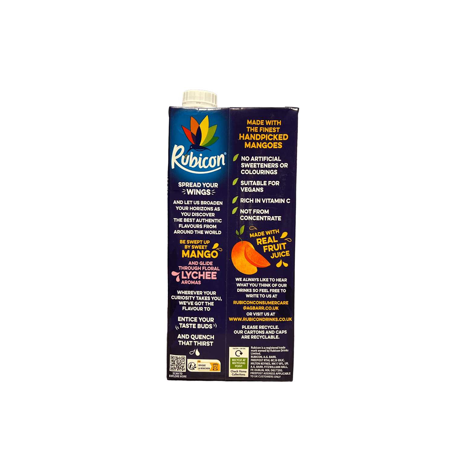 Rubicon Mango Juice Drink 1L - Java Markt