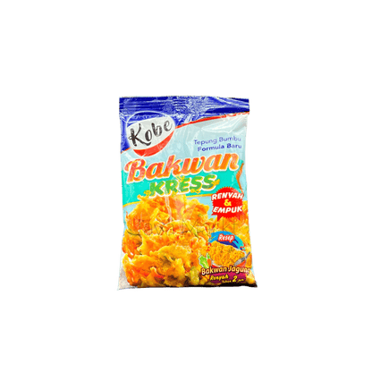 Vanka Kawat Kobe Tepung Bakwan Kress, Lebensmittel, Nahaufnahme der Verpackung mit Text und Produktdetails